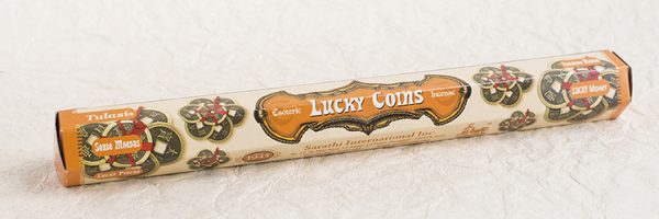 Благовония SARATHI Счастливые монеты (Lucky Coins) шестигранник 20 шт %% обложка 1