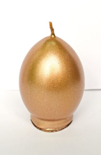 Свеча яйцо золотая %% обложка 1