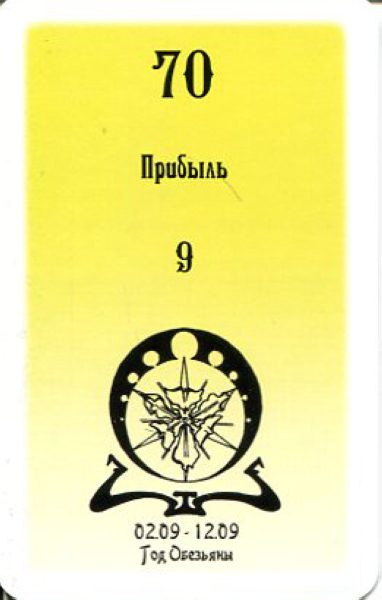 Гадальные карты Таро Русского алфавита колода с инструкцией для гадания %% 9 пентаклей