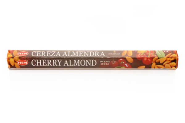 Благовония HEM Вишня Миндаль (Cherry Almond) шестигранник 20 шт %% обложка 1