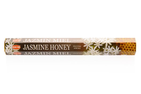 Благовония Жасмин Мед (Jasmine Honey) HEM шестигранник 20 шт %% обложка 1