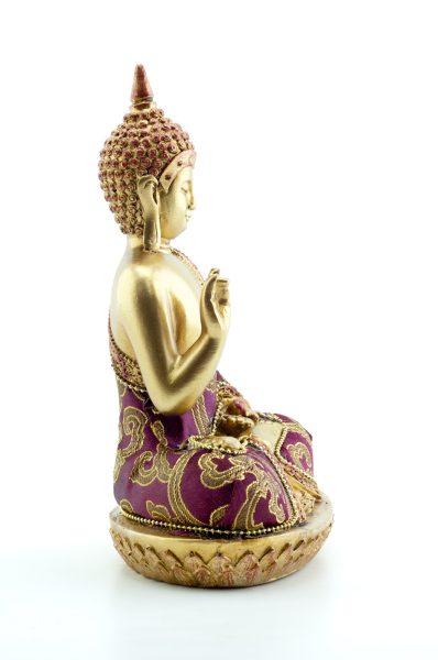 Статуэтка Будда золотой средняя %% иллюстрация 3