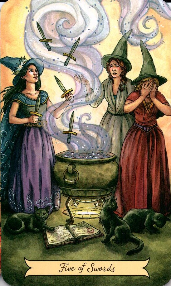 Everyday Witch Tarot. Повседневное Таро Ведьмы (Таро ведьмы на каждый день) %% Иллюстрация 5