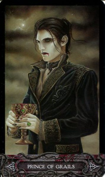 Таро Вампиров. Tarot of Vampyres %% Рыцарь чаш