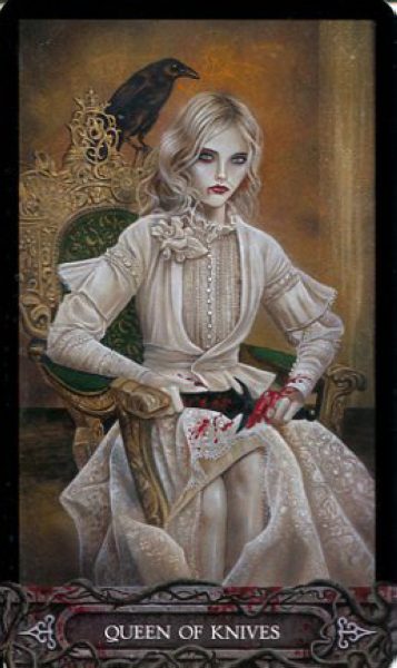 Таро Вампиров. Tarot of Vampyres %% Королева мечей