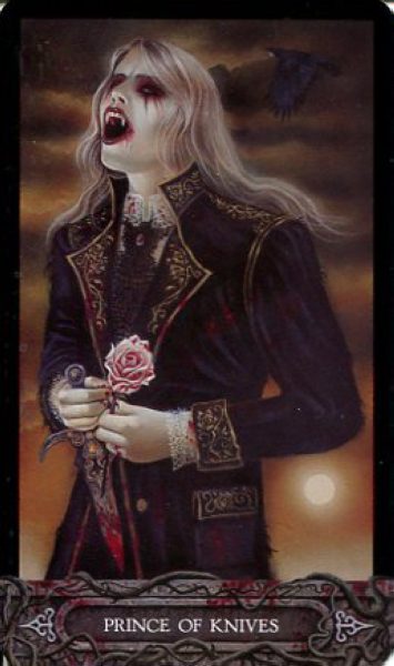 Таро Вампиров. Tarot of Vampyres %% Рыцарь мечей