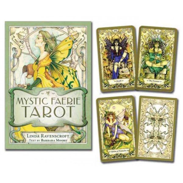 Карты Таро Mystic Faerie Tarot.Таро Мистических (Таинственных) Фей %% обложка 1