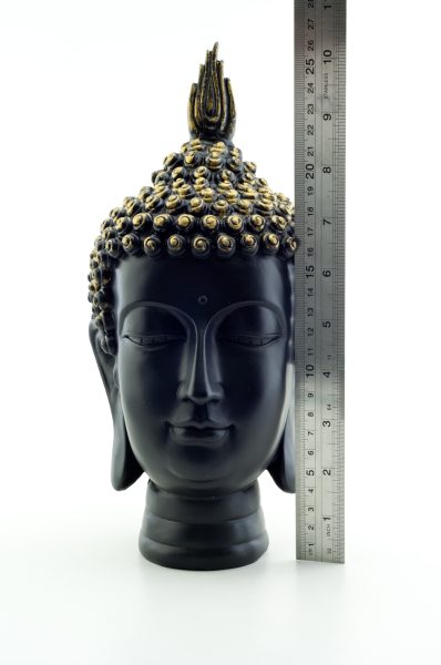 Статуэтка Голова Будды с золотой короной %% иллюстрация 4
