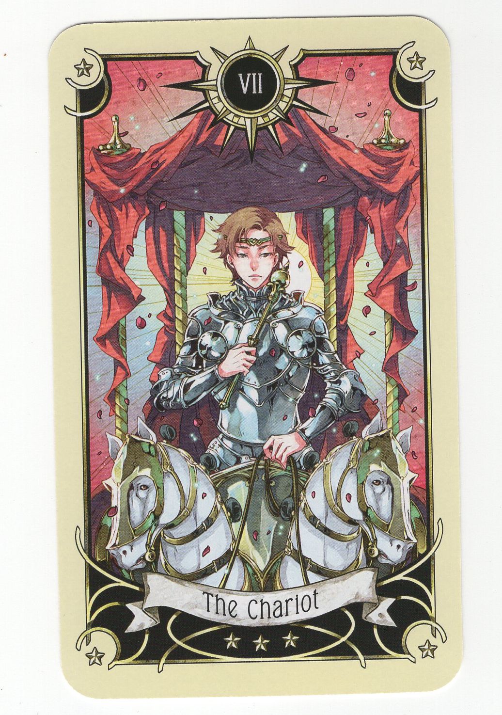 Mystical Manga Tarot. Таро Семи Звезд %% карта 11