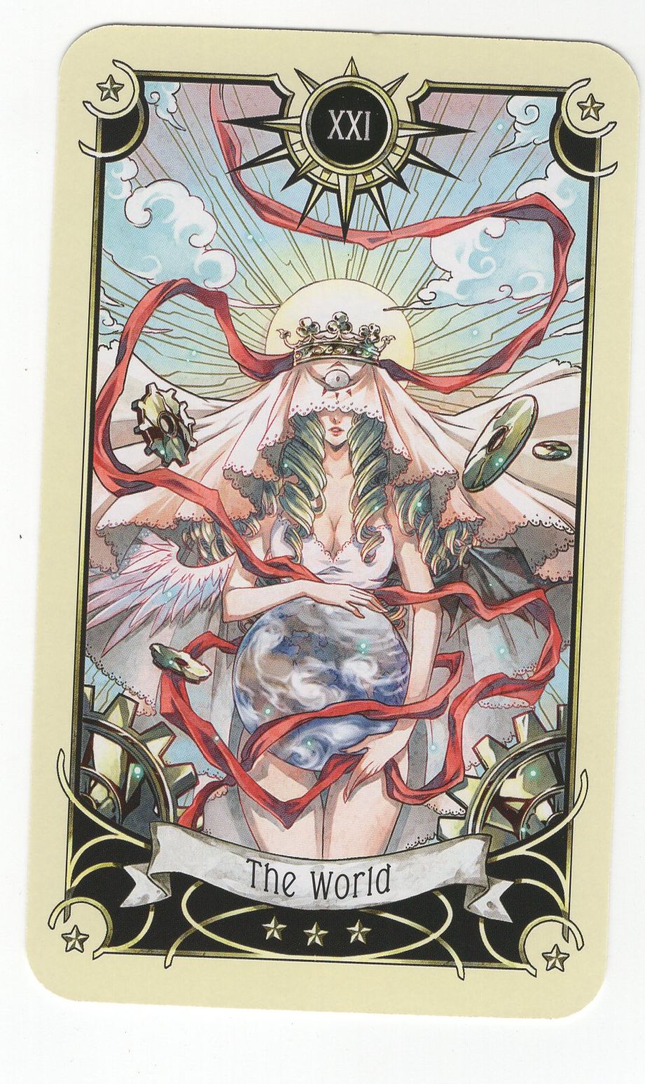 Mystical Manga Tarot. Таро Семи Звезд %% карта 7