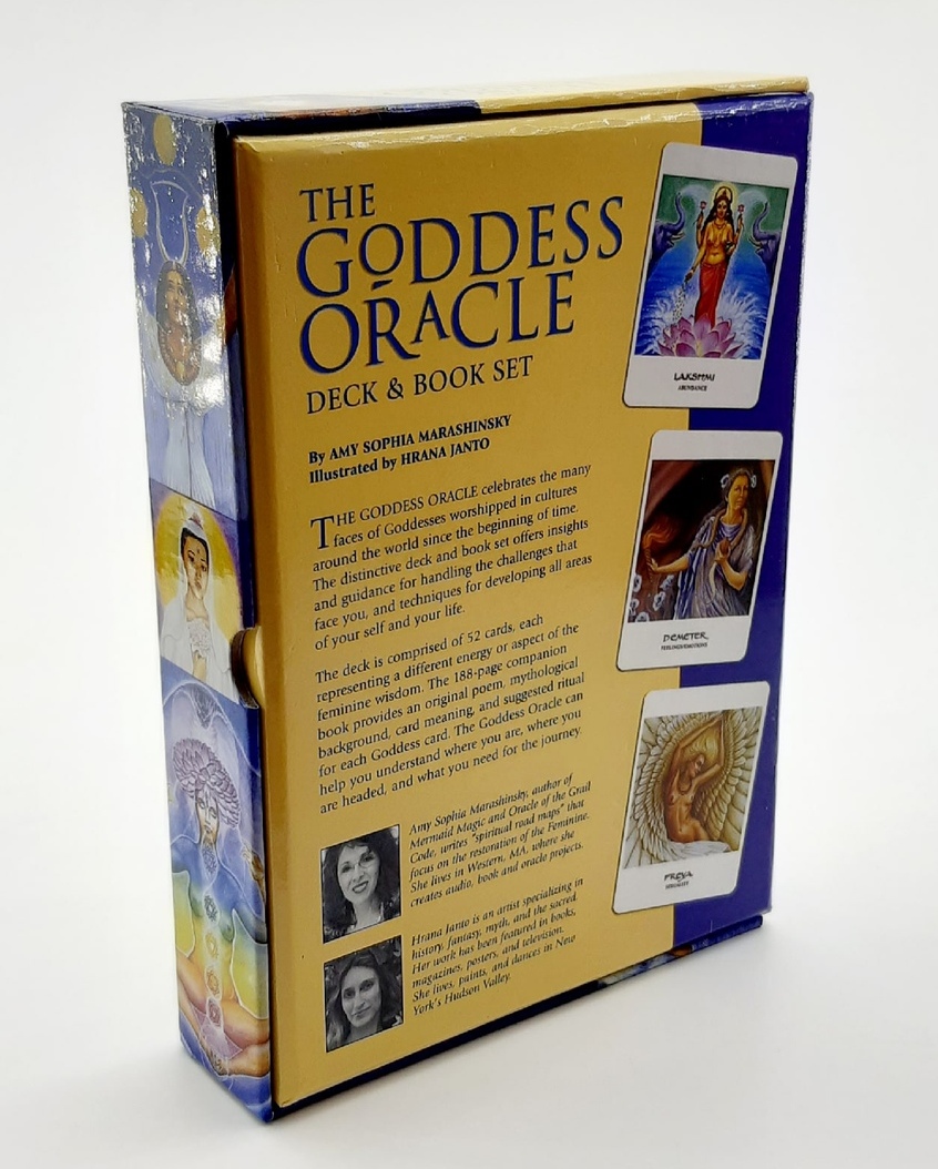 The Goddess Oracle, Deck and Book Set Оракул Богинь, набор с книгой %% Иллюстрация 24