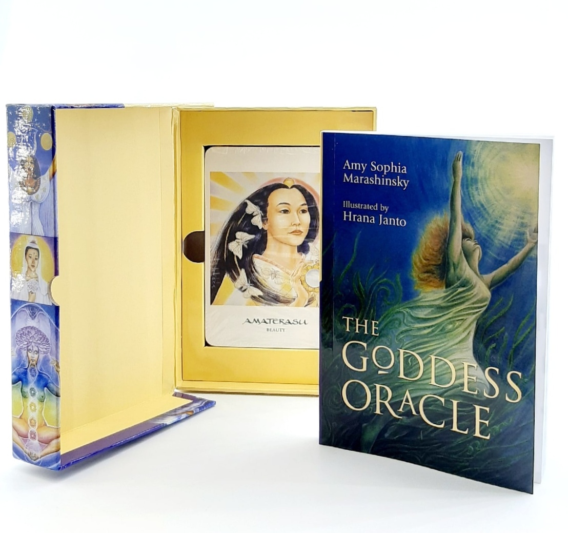 The Goddess Oracle, Deck and Book Set Оракул Богинь, набор с книгой %% Иллюстрация 25