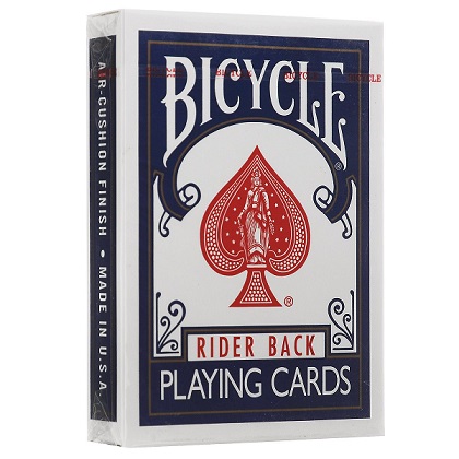 Карты Bicycle Rider Back синие %% обложка