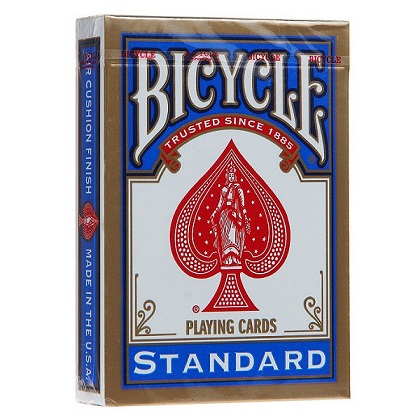 Карты Bicycle standard (синие) %% Обложка