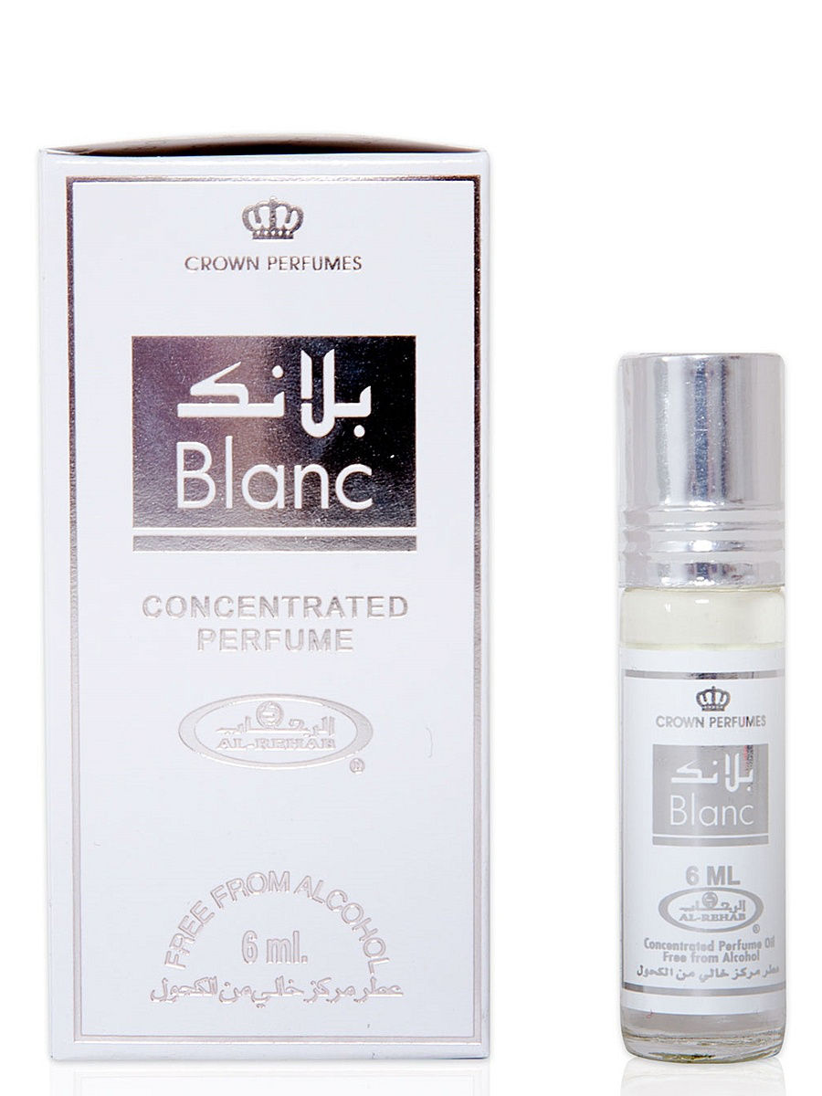Арабские масляные духи «Блан» (Blanc), 6 мл %% обложка