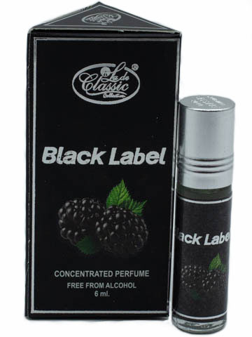 Арабские масляные духи «Чёрная метка» (Black Label) 6 мл %% обложка