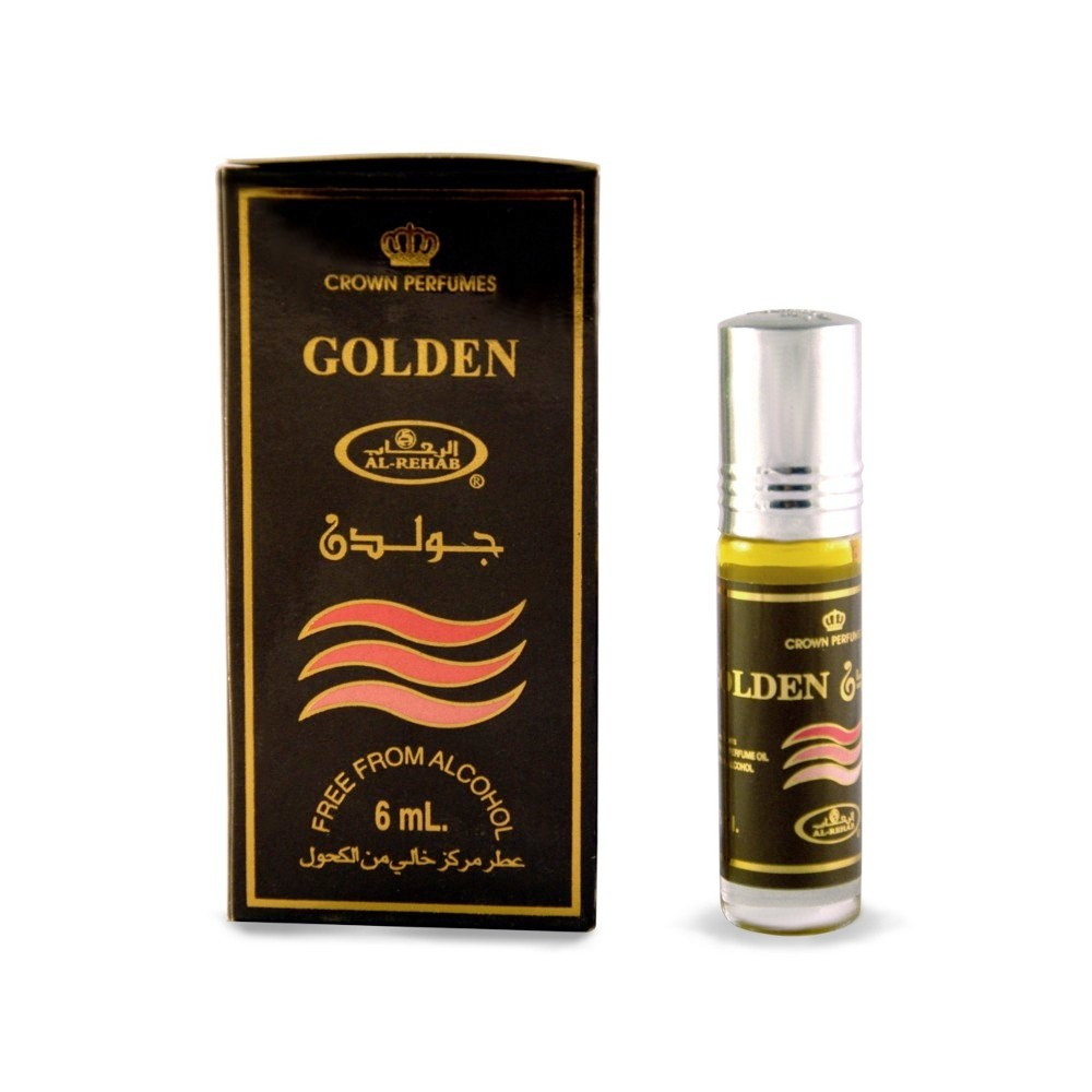 Арабские масляные духи «Золотой» (Golden), 6 мл %% 0