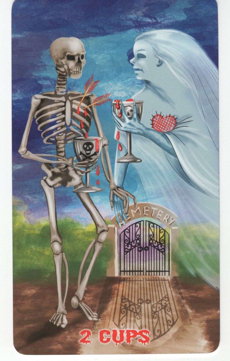 Halloween Magick Tarot. Таро Магия Хэллоуина %% карта 9