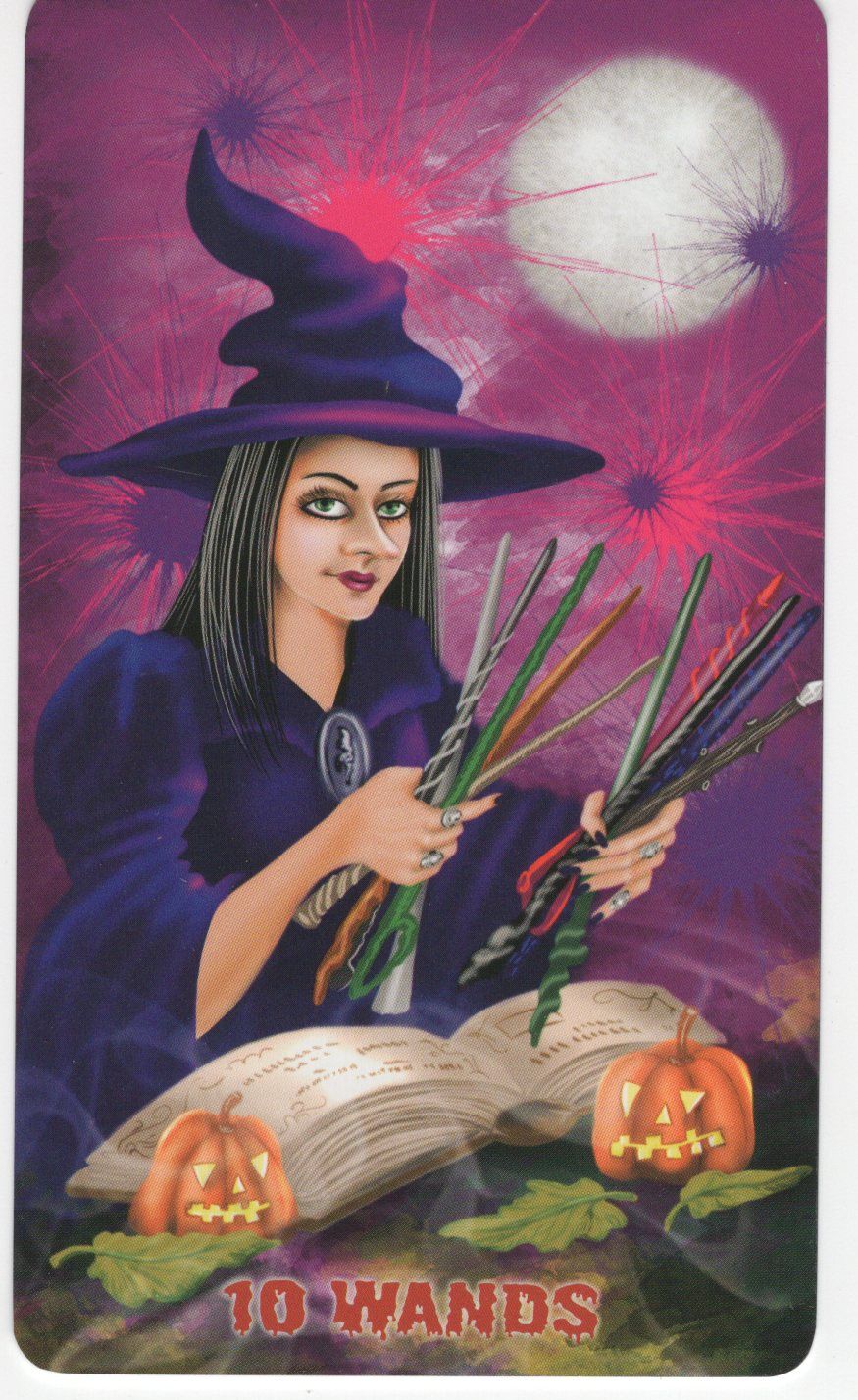 Halloween Magick Tarot. Таро Магия Хэллоуина %% карта 14