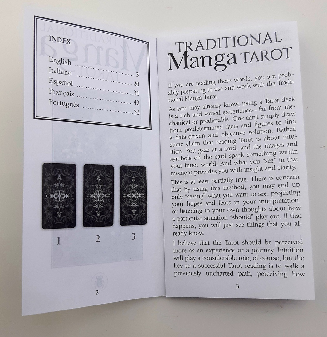 Traditional Manga Tarot %% Иллюстрация 4