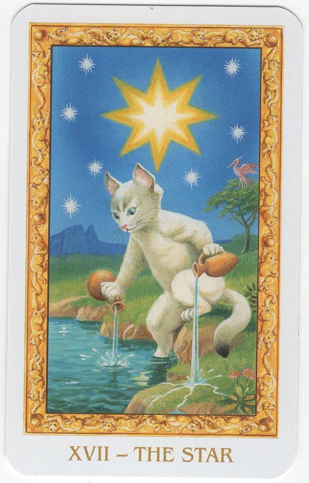 Tarot of White Cats. Таро Белых кошек (мини) %% карта 8