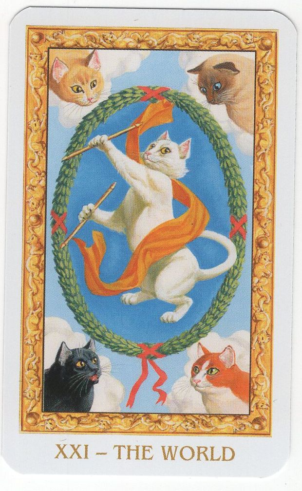 Tarot of White Cats. Таро Белых кошек (мини) %% карта 10