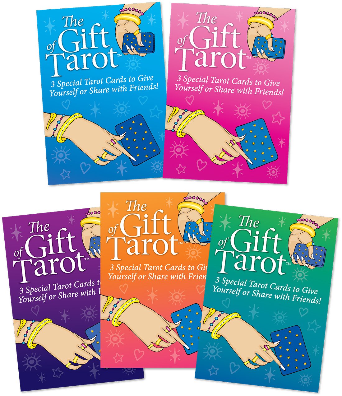 The Gift of Tarot Pack of Three Envelopes %% 