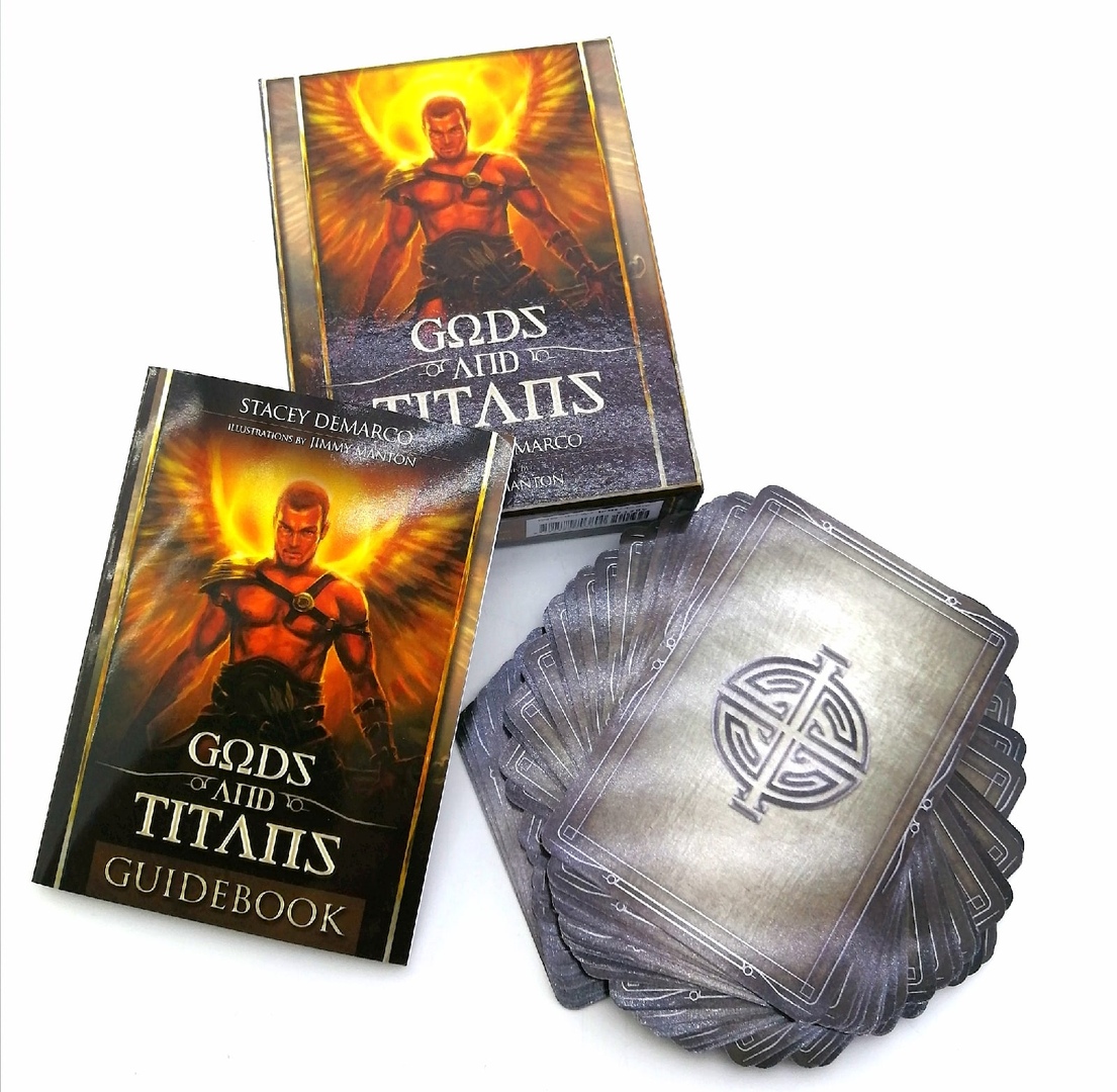 Gods and Titans Oracle. Оракул Боги и Титаны (книга + карты) %% обложка