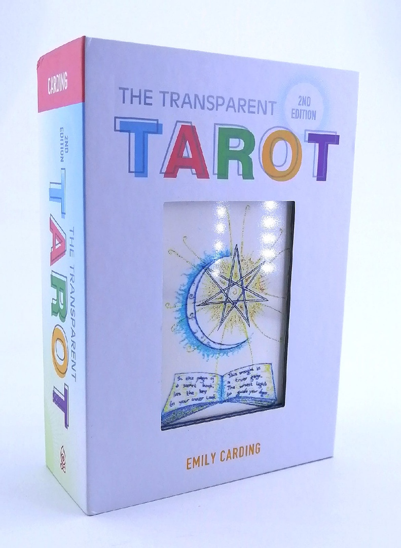 The Transparent Tarot. Прозрачное Таро (2-е издание, книга + карты пластиковые) %% изображение 1
