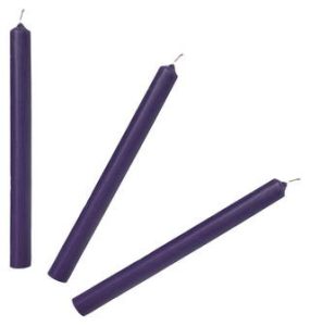 Свеча классика пачка фиолетовый