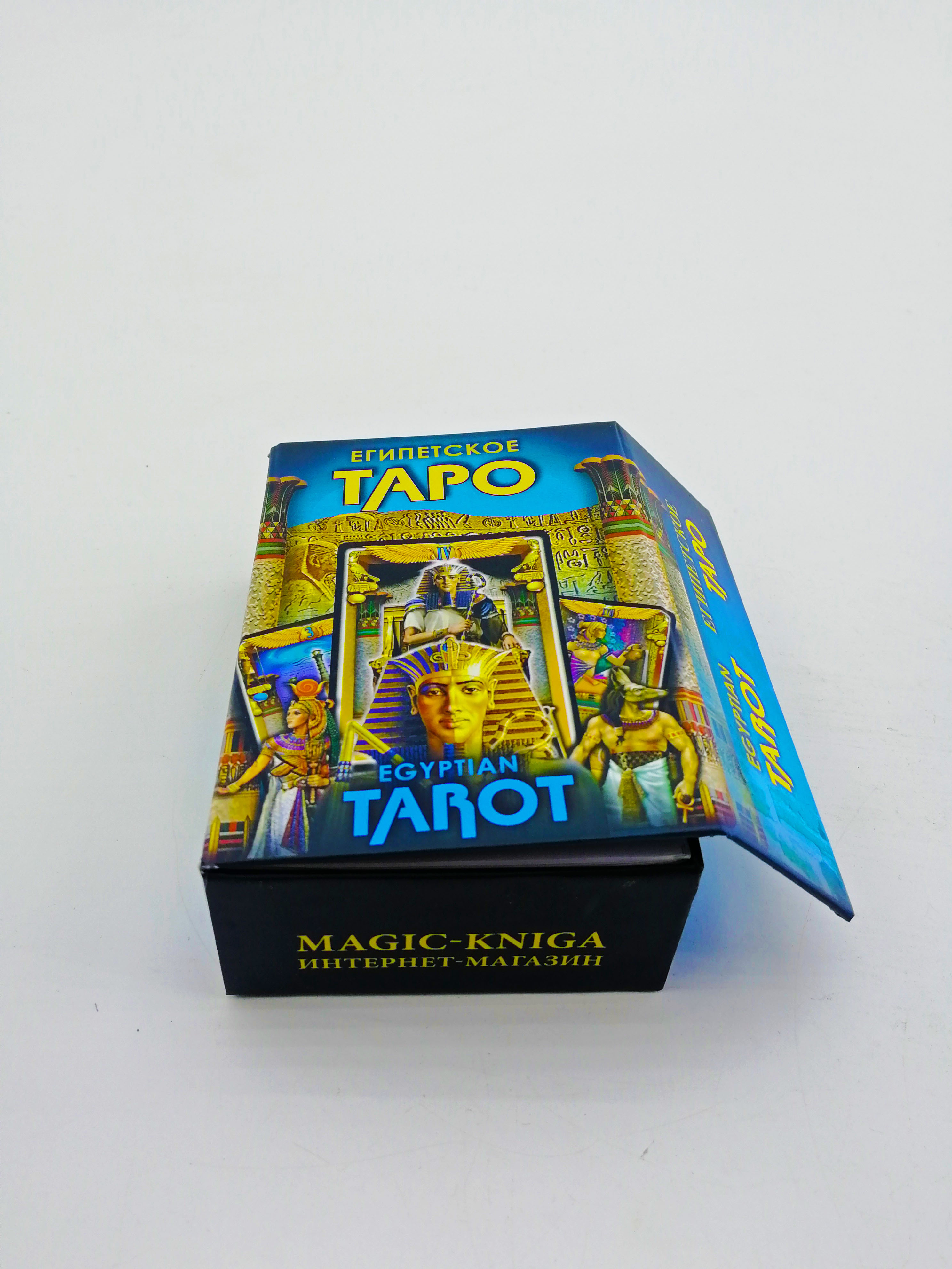 Гадальные карты Египетское Таро Egyptian Tarot Premium с инструкцией для гадания %% 