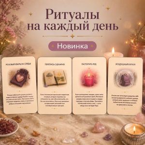 Новинка Ритуалы на каждый день