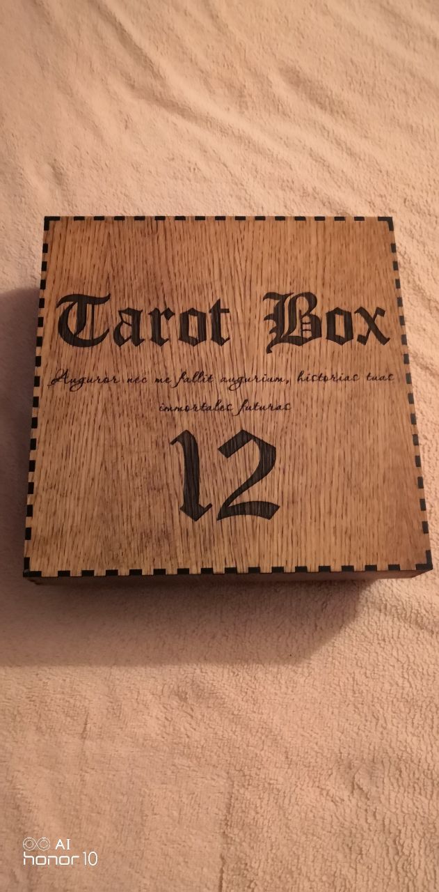 Бокс для карт таро Таро-бокс для хранения 12 колод %% Taro box