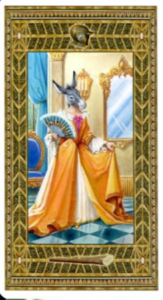 Таро Принцесс (The Tarot of the Princesses) %% Паж мечей