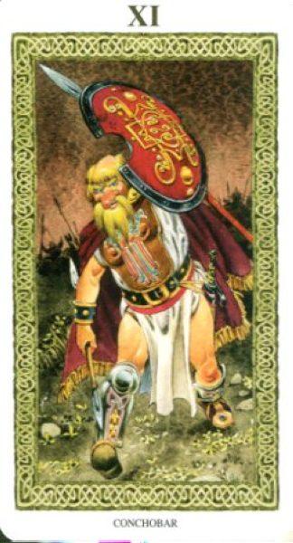 Tarot of Druids. Таро Друидов %% XI Справедливость