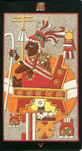 Таро Майя (Mayan Tarot) %% V Жрец