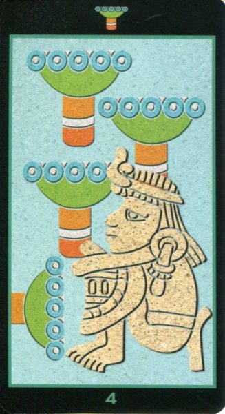 Таро Майя (Mayan Tarot) %% 4 чаш