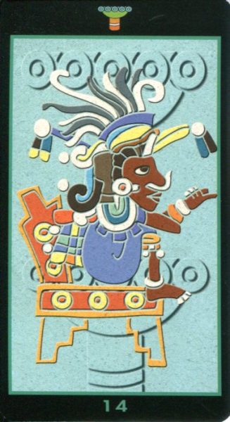 Таро Майя (Mayan Tarot) %% Король чаш