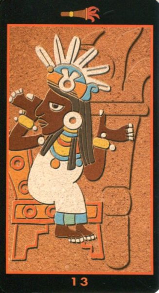 Таро Майя (Mayan Tarot) %% Королева мечей