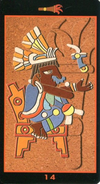 Таро Майя (Mayan Tarot) %% Король мечей