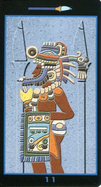 Таро Майя (Mayan Tarot) %% Паж пентаклей