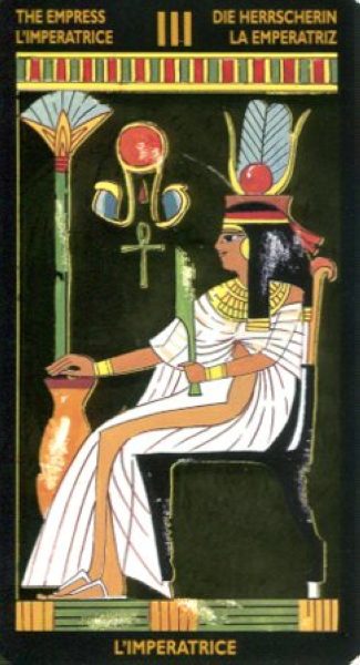 Таро Нефертари царицы красоты I Tarocchi Di Nefertari %% V Жрец