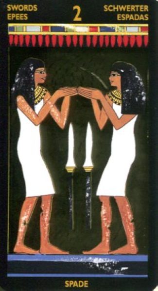 Таро Нефертари царицы красоты I Tarocchi Di Nefertari %% Король чаш