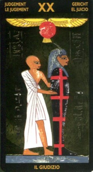 Таро Нефертари царицы красоты I Tarocchi Di Nefertari %% Королева мечей