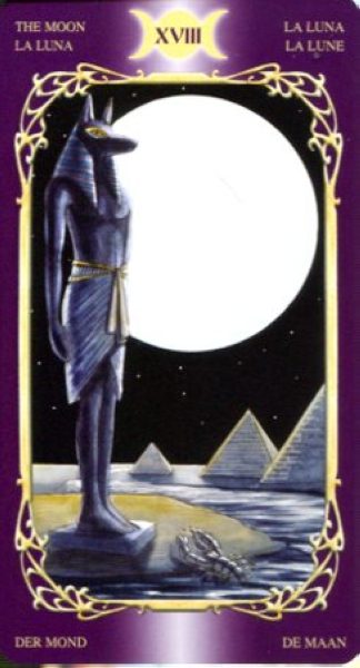 Таро Таинственного мира (Sensual Wicca Tarot) %% XVIII Луна