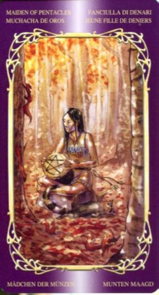 Таро Таинственного мира (Sensual Wicca Tarot) %% Паж жезлов