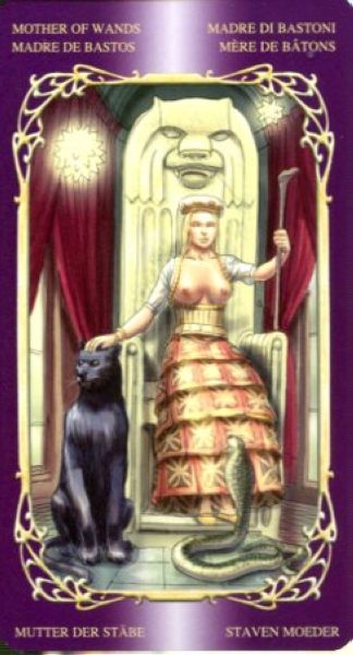 Таро Таинственного мира (Sensual Wicca Tarot) %% Королева мечей