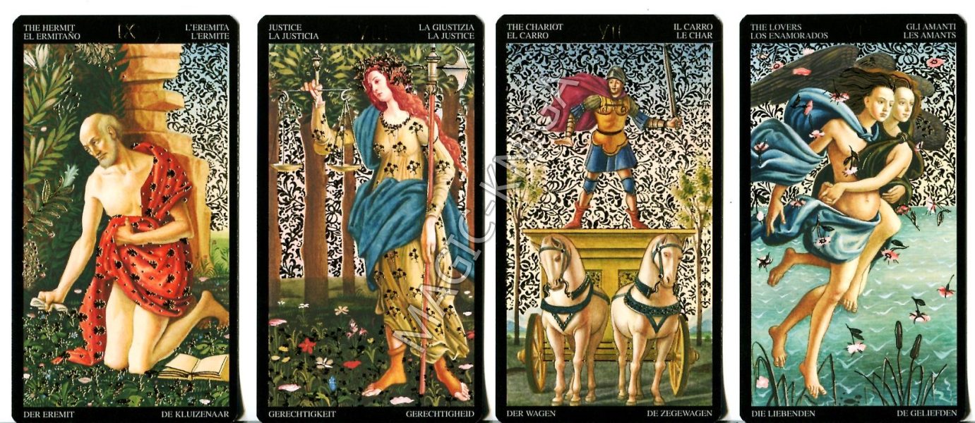 Золотое таро Боттичелли (Golden Botticelli Tarot) %% Иллюстрация 6