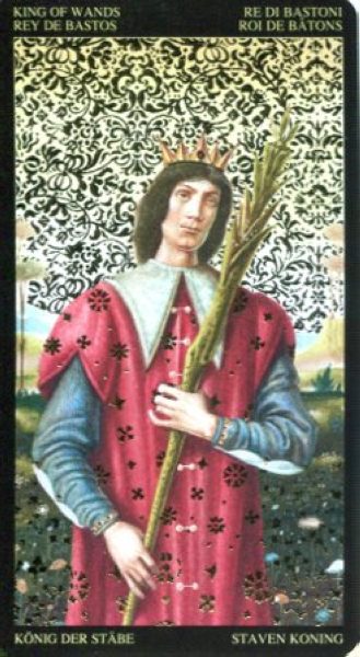 Золотое таро Боттичелли (Golden Botticelli Tarot) %% Король мечей
