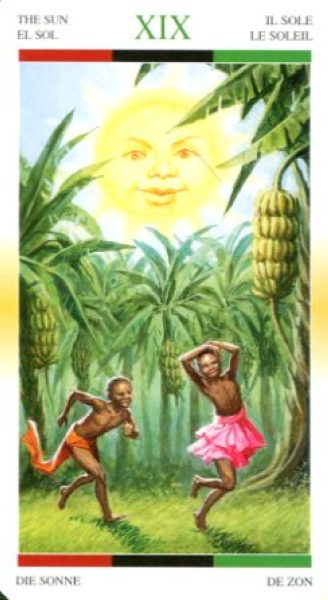 Таро Афро-Американское (African American Tarot) %% XIX Солнце